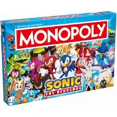 Winning Moves Gra planszowa Monopoly Sonic dla 2-6 graczy