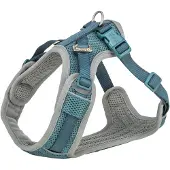 Trixie Premium FlexMesh Geschirr - petrol - 48–69 cm/20 mm