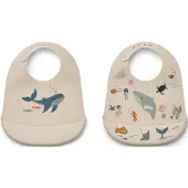 Liewood - Tilda Printed Bib 2-Pack