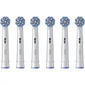 Braun Sensitive Clean , 6 Stück(e), Weiß, 3 Monat( e), Extra weich, , Box