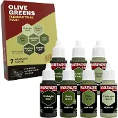 Army Painter Acrylfarben-Set Olive Greens für Miniaturen