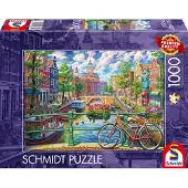 Schmidt Amsterdam Canal Puzzle 1000 Stücke