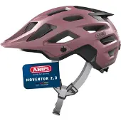 ABUS MTB-Helm Moventor 2.0 - komfortabler Fahrradhelm fürs Gelände - All-Mountain-Helm - für Damen und Herren - Rot, S