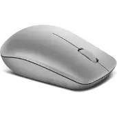 Lenovo 530, Beidhändig, Optisch, RF Wireless, 1200 DPI, Grau, Platin