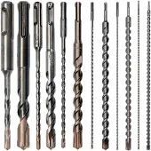 TRIZERATOP Betonbohrer YT-41941 12mm 160mm Chrom-Vanadium-Stahl