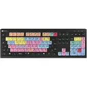 Logickeyboard ASTRA 2 - Volle Größe (100%) - Kabelgebunden - USB - Scherenschalter - QWERTZ - Schwarz