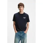 HUGO Nesptee 10283344 Blue Kurzarm-t-shirt