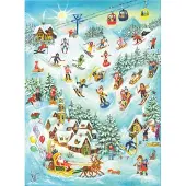 Sonstige Verlage Adventskalender "Ski- und Rodelspass"