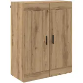 vidaXL Highboard 2 Stk. Artisan-Eiche 69,5 x 34 x 180 cm Holzwerkstoff