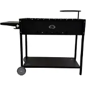 Grillpeter Mangal Batyr 80 Schaschlikgrill mit Ablage und Topfhalter