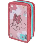 Scooli MIUX0421, Weiches Federmäppchen, Pink, Abbildung, Drinnen, Mädchen, Reißverschluss
