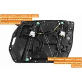 VAICO V30-3934 Elektrischer Fensterheber Vorne Links passend für MERCEDES-BENZ E-Klasse Limousine (W213) E-Klasse T-modell (S213) E-Klasse All-Terrain