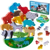 AGA Puzzlespiel balancierende Safari-Tiere