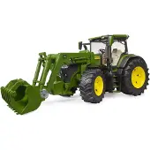 BRUDER Traktor - John Deere 7R 350 m. Frontlader - 03151 - - One Size - Autos