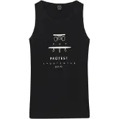 Protest Tanktop Prtpacu Herren True Black-S