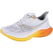 Saucony Endorphin Speed 5 Schuhe Weiß Orange SS26, Größe 46 - EUR