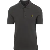 Lyle & Scott Poloshirt Plain Men Gunmetal-M