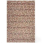 KADIMA DESIGN Flachgewebe Teppich | Modernes Rautenmuster | Strapazierfähig & Pflegeleicht | Fußbodenheizung geeignet | 200x290cm