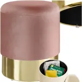 TecTake - Sitzhocker Sarina rosa - 403958