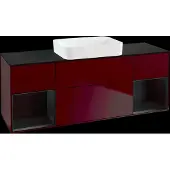 Villeroy & Boch V&B Waschtischunterschrank FINION 1600x603x501mm m Apl. Gl bl ma Regalelem