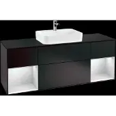 Villeroy & Boch V&B Waschtischunterschrank FINION 1600x603x501 Abdpl bl Reg wh ma/bl ma