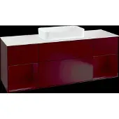 Villeroy & Boch V&B Waschtischunterschrank FINION 1600x603x501 Abdpl wh Reg Peony/Peony