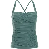 Protest - Women's MIXCamo Tankini Top B&C-Cup - Bikini-Top Gr 42 - Cup: B türkis