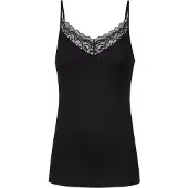 Mey Spaghetti Top Serie Amour Schwarz | Größe 48