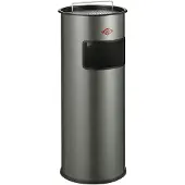 Wesco Standascher 50 in NEUSILBER inklusive Abfallvolumen 50 Liter / Mülleimer / Ascher