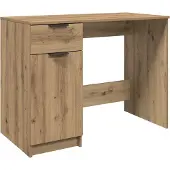 vidaXL Schreibtisch Artisan-Eiche 100x50x75 cm Holzwerkstoff