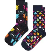 Happy socks Unisex Socken, 2er Pack - Classic Crew, Organic Cotton, Farbmix