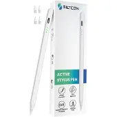 Siltcon Stylus Pen für iPad 2018- – Palm Rejection, USB-C, 4 Ersatzspitzen
