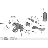 Shimano Unité de lame Schaltknauf links BL-M9220