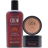 American Crew Daily Shampoo & Pomade Set - 250+85ml