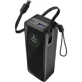 Cellularline Power Bank Roller 20000, 20000 mAh, Schwarz