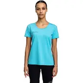 Rock Experience Corp Damen T-Shirt-Blau-L