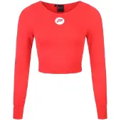 Pure 2 Improve Crop-Trikot mit langen Ärmeln, Damen Pure2Improve