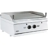 CombiSteel Gas-Lavasteingrill Tischmodell mit 2 Regler