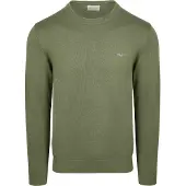 Gant Pullover Classic Cotton C-Neck Herren Dry Herb Green-XL