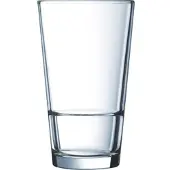 ARC 24 x Stack Up FH40 Longdrink stapelb.40cl, 0,3l /-/ mit Füllstrich - Arcoroc Transparent (gehärtet)