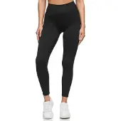 Tazzio Leggings "F301" - mit praktischer Seitentasche - in Schwarz | Gr.: M