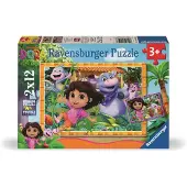 Ravensburger - Dora the Explorer 2x12p (12004198)