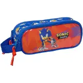 Sonic Zweifaches Mehrzweck-Etui Prime Blau 21 x 8 x 6 cm