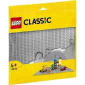 LEGO 11024 Classic Graue Bauplatte, quadratische Grundplatte mit 48x48 Noppen als Basis für Konstruktionen und für weitere Sets