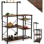 TecTake Küchenregal Crawley 90 x 40 x 131,5 cm