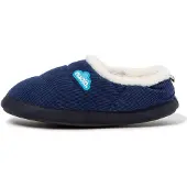 Nuvola . Hausschuhe für Herren Damen rutschfester Sohle warm gepolstert bequem blau 40-41 - UNCODY