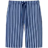 Mey Hose kurz Serie Graphic Stripes Far Blue | Größe XXL