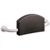 Hewi Rückenstütze SERIE 801 BS 150mm tief, Wandmontage stahlblau