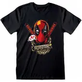 Ginza.se Marvel Comics Deadpool Gangsta Kurzarm-t-shirt
