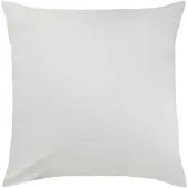 TRAUMSCHLAF Uni Mako-Satin Kissenbezüge 80x80 cm | platin - grau